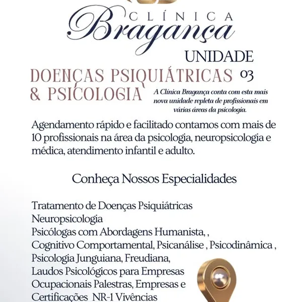 Publicação da Clínica Bragança no Instagram